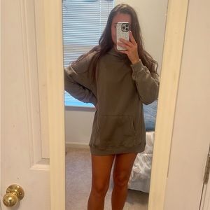 Aerie Green Hoodie